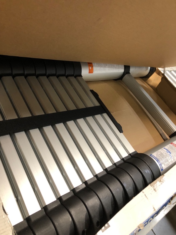 Photo 1 of COSCO SmartClose 16-ft Telescoping Ladder, 300 lb. Weight Capacity, ANSI Type 1A Rating, Aluminum 16 Foot