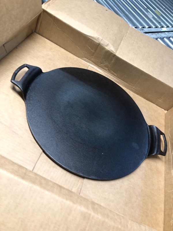 Photo 2 of (READ FULL POST) Lodge Cast Iron Pizza Pan, 15 inch