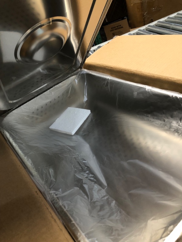 Photo 3 of 3 Pack Full Size Hotel Pan with Lid Set Include Full Size Pan Perforated Steam Pan Steam Table Pan Cover Restaurant Supplies for Kitchen