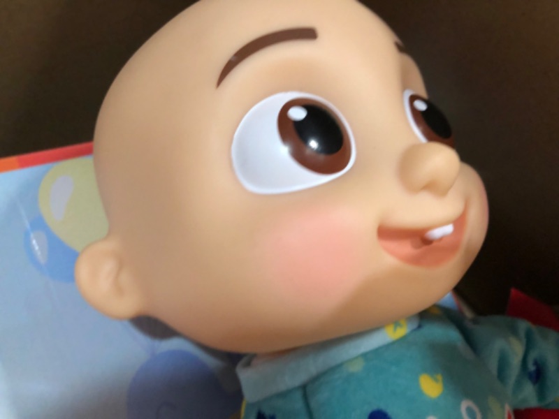 Photo 2 of CoComelon Dancing JJ Feature Doll - Learn to Dance with JJ - Lights, Sounds, Songs, Freeze Dance, and More - Move and Groove with 14” JJ 