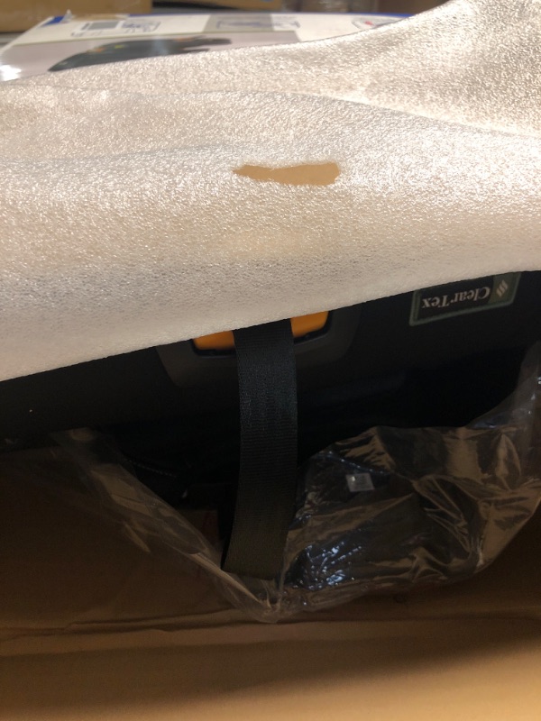 Photo 1 of Chicco KidFit ClearTex Plus 2-in-1 Belt-Positioning Booster Car Seat, Backless and High Back Booster Seat, for Children Aged 4 Years and up and 40-100 lbs. | Obsidian/Black KidFit Plus with ClearTex® No Chemicals Obsidian