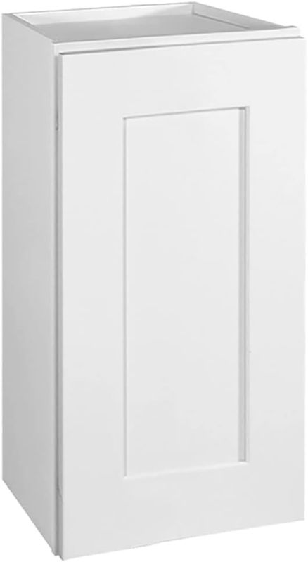 Photo 1 of [READ NOTES] NONREFUNDABLE PARTS ONLY
Design House 569053 Brookings Fully Assembled Shaker Style Wall Kitchen Cabinet, 12x36x12, White White Fully Assembled