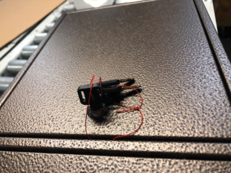 Photo 1 of Mail Boss 7418 High Steel Locking Mounted Mailbox-Office Drop Comment Letter Deposit, Bronze Tamper-Proof Wall Hanging Secured Document Box, Medium Bronze Mailbox