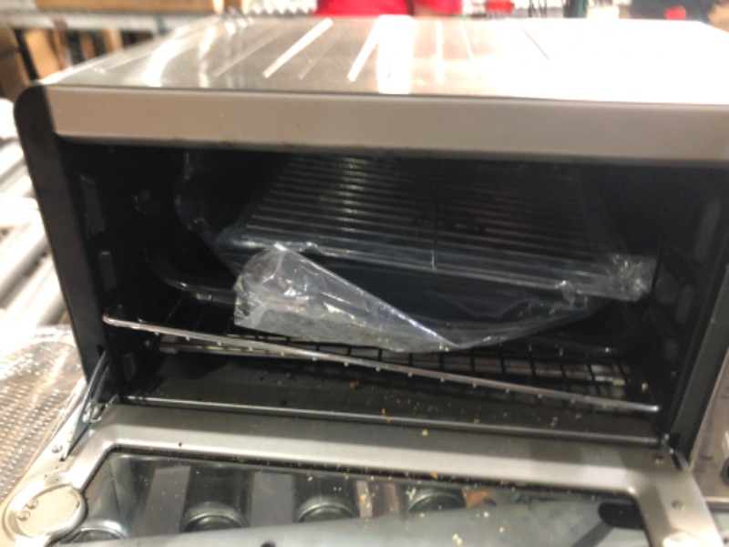 Photo 6 of ***DAMAGED - UNTESTED - SEE COMMENTS***
Breville Smart Oven Air Fryer Toaster Oven, Brushed Stainless Steel, BOV860BSS