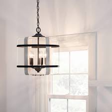 Photo 1 of (incomplete)(see images) Kichler Gartin 5-Light Weathered Zinc Transitional Drum Pendant Light