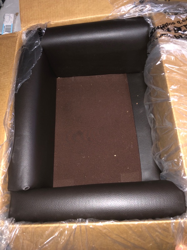 Photo 3 of (NON-REFUNDABLE)  Fluffy Pet Bed Sofa Chocolate Small