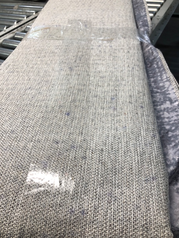 Photo 2 of ***USED - DIRTY - NO PACKAGING***
ROYHOME 9x12 Area Rug Large Machine Washable Modern Abstract Area Rug Contemporary Stain Resistant Non-Slip Accent Rug Foldable Floor Cover Carpet Rug for Living Room Bedroom Home Decor, Grey 9 x 12 Feet Grey