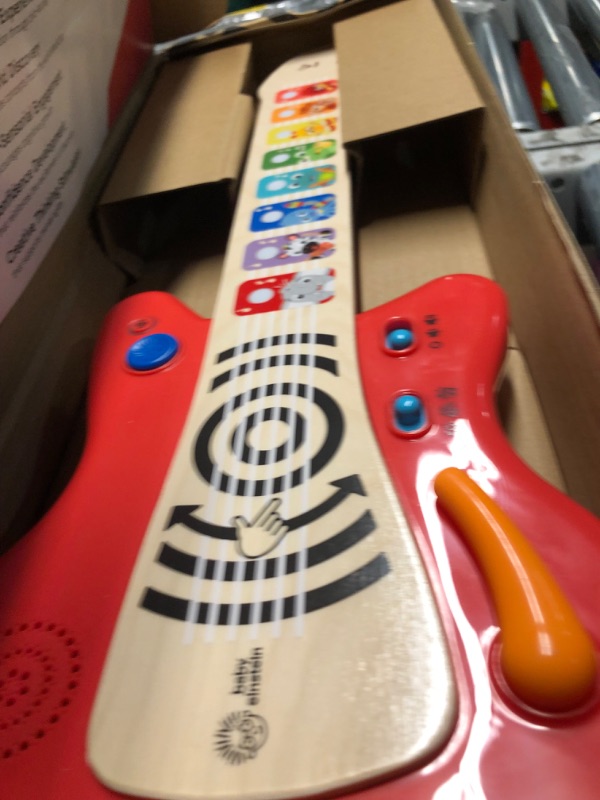 Photo 2 of Baby Einstein Together in Tune Guitar? Safe Wireless Wooden Musical Toddler Toy, Magic Touch Collection, Age 6 Months+ Connected Guitar