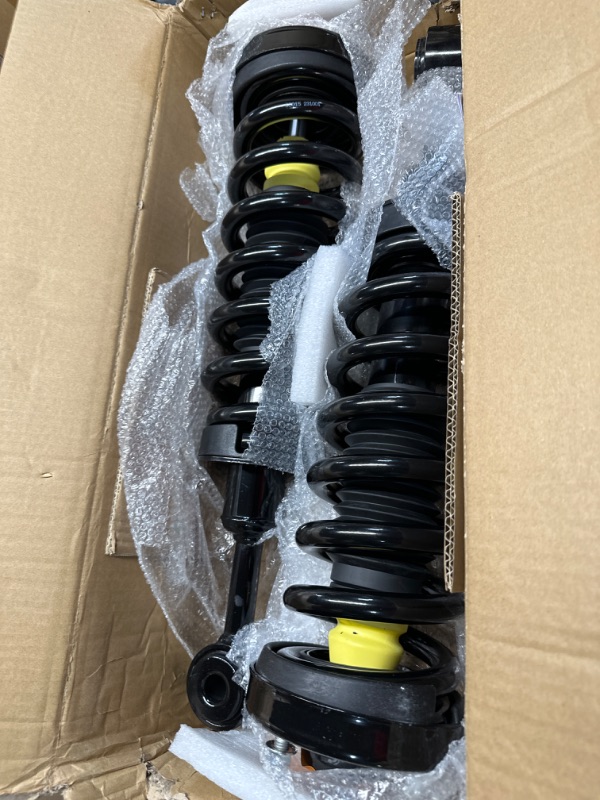 Photo 3 of Front Left Right Strut Shock Absorber 171361 4WD ONLY Fit for Ford F-150 2004-2008, for Lincoln Mark LT 5.4L 2006-2008, with Coil Spring Complete Strut Assembly, 1 Pair Front Left and Right 04-08 F150 4WD/06-08 Mark LT 4WD