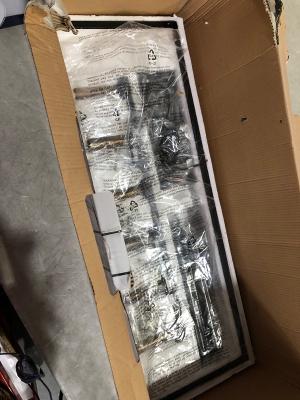 Photo 1 of ***USED - MISSING PARTS - UNABLE TO TEST***
Progress Lighting Frisco 6-Light Black and Gold Transitional Led; Dry rated Chandelier