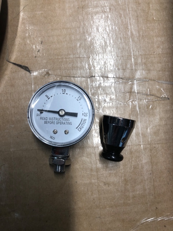 Photo 1 of (MINOR DAMAGE/ USED) Aluminum Pressure Cooker 23-Quart Induction Compatible Aluminum Pressure Canner,Silver,Cookware Pots and Pans,reach 8psi-10psi double bottom