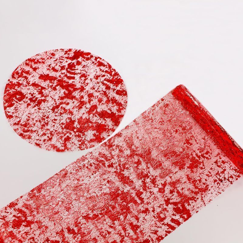 Photo 1 of * BUNDLE OF TWO, NON REFUNDABLE * Red Table Runner and Placemats Sets of 6 Sparkly