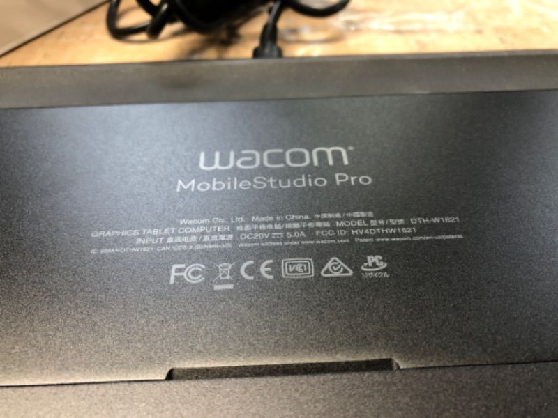 Photo 6 of Wacom Mobile Studio Pro 16" Windows 10, Intel Core i7, 512GB SSD: Second Generation, Black