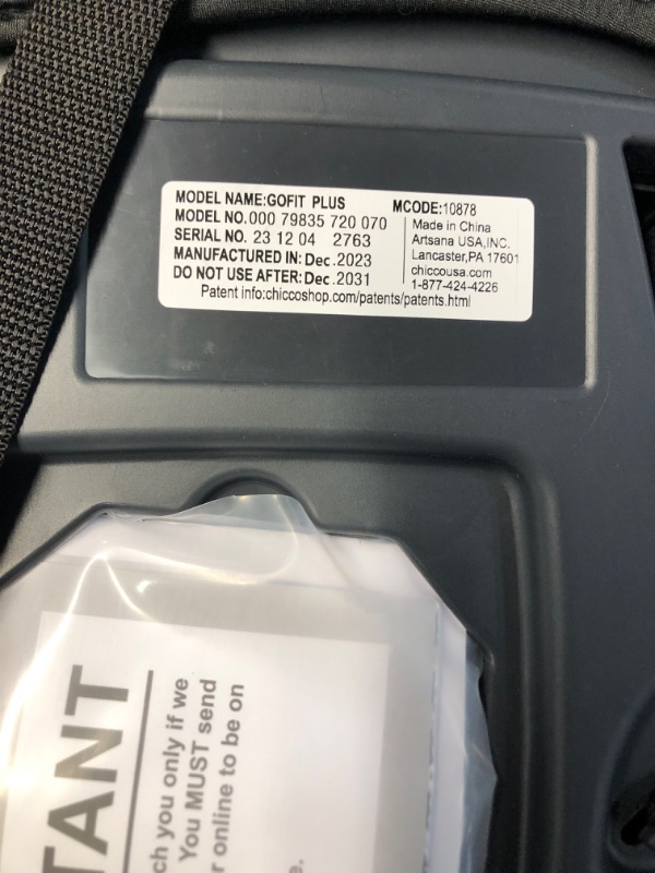 Photo 4 of **SIGNS OF LIGHT USE (SEE PHOTOS FOR REFERENCE)**
GoFit Plus Backless Booster Car Seat - Iron, 1 Count (Pack of 1) Iron GoFit Plus