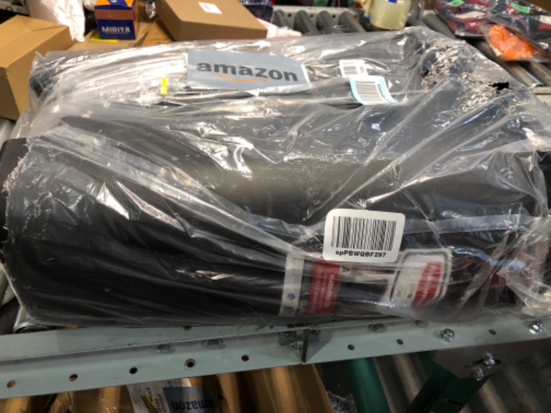 Photo 1 of **Minor damage **
Rubbermaid Classic 13 Gallon Step-On Trash Can with Lid, Black Waste Bin for Kitchen Black Step On