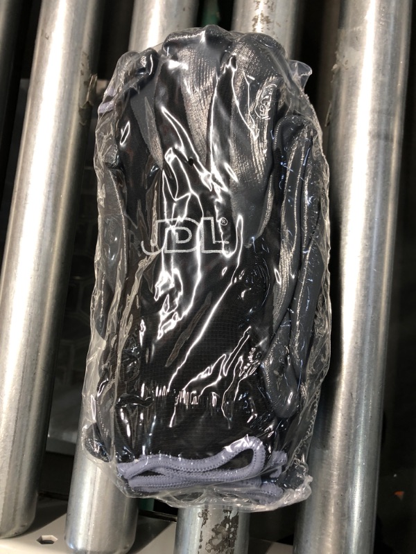 Photo 1 of JDL Safety Work Gloves with Nitrile Coating-Waterproof Palm; Touchscreen Compatible, Black(pack of 6)