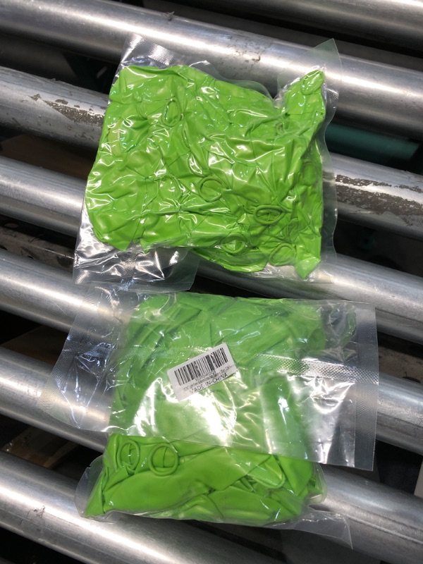 Photo 2 of **BUNDLE OF 2 (NON REFUNDABLE)**
Lime Green Balloons Latex Party Balloons 120pcs 12 Inch Helium Balloons