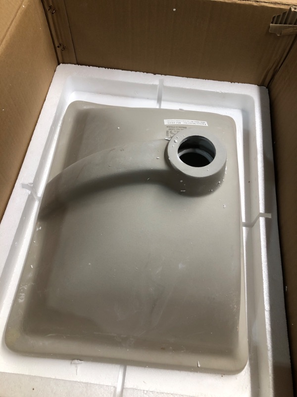 Photo 2 of **General post and photo for reference**
Ruvati 18 x 13 inch Undermount Bathroom Vanity Sink White Rectangular Porcelain Ceramic with Overflow 