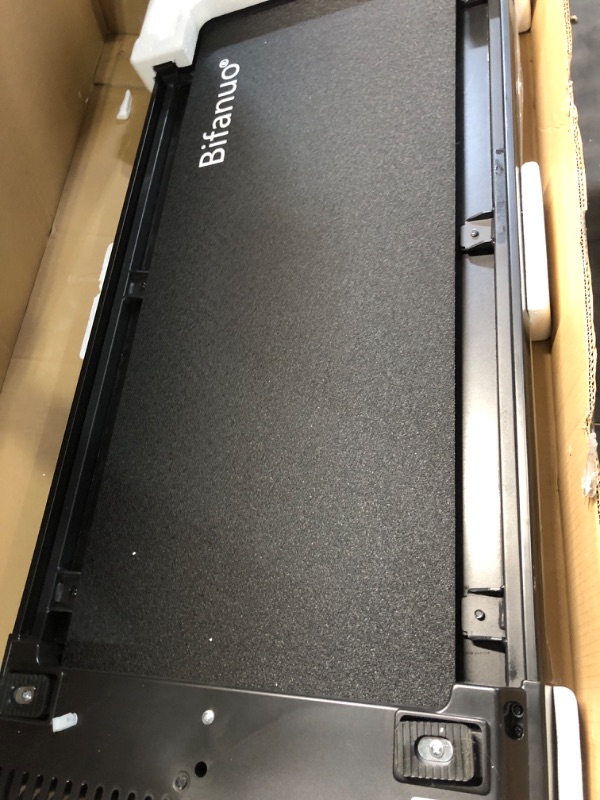 Photo 2 of **NON-REFUNDABLE, PARTS ONLY** Binfanuo Under Desk Treadmill, 2.25HP Walking Treadmill with 265lb Weight Capacity - Black