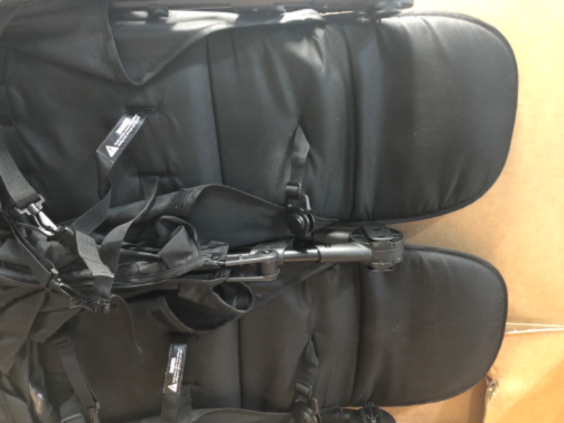 Photo 1 of **SIGNS OF PREVIOUS USE (SEE PHOTOS FOR REF)**
Delta Children Cruzer Double Stroller – Lightweight Side by Side Double Stroller - Black