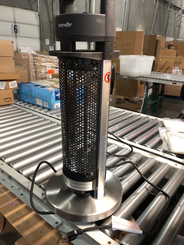 Photo 2 of **FOR PARTS (NON REFUNDABLE)**
SereneLife Infrared Patio Heater (Black)