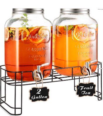 Photo 1 of 2 Gallon Drink Dispensers (2 Pack) 2 Gallon