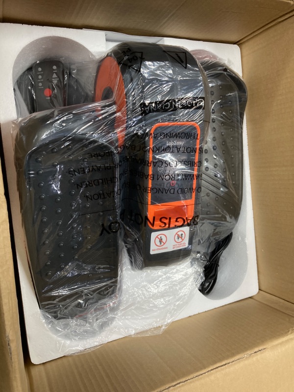 Photo 1 of LapEasy Under Desk Elliptical Machine, Electric Ellipse Leg Exerciser for Seniors Portable Mini Seated Elliptical for Home with Display Monitor and Remote Control 12 Adjustable Speeds