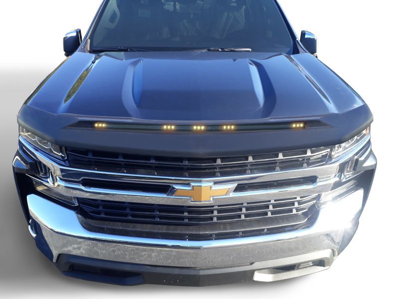 Photo 1 of Auto Ventshade [AVS] Aeroskin Lightshield Pro/Hood Protector | Fits 2021-2024 Ford F-150, (Excludes Tremor, Platinum, King Ranch), 1 pc. | Textured Black - 953196