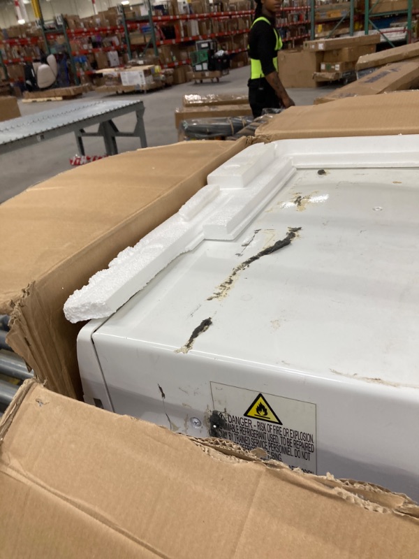 Photo 1 of ***PARTS ONLY***
LG 7,800 BTU Through the Wall Air Conditioner, 115V, AC Wall Unit for Rooms up to 330 Sq. Ft., Perfect for Bedroom or Office, Wall Mounted AC Unit with Remote and 3 Cool & Fan Speeds, White