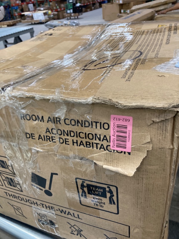 Photo 1 of ***PARTS ONLY***
LG 7,800 BTU Through the Wall Air Conditioner, 115V, AC Wall Unit for Rooms up to 330 Sq. Ft., Perfect for Bedroom or Office, Wall Mounted AC Unit with Remote and 3 Cool & Fan Speeds, White