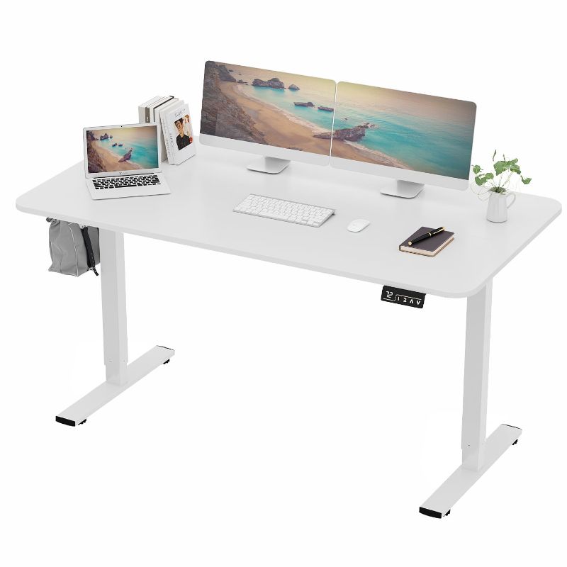 Photo 1 of ***STYLE//COLOR MAY VARY FROM STOCK PHOTO*** Furmax 55" x 24" Home Office Electric Height Adjustable Standing Desk