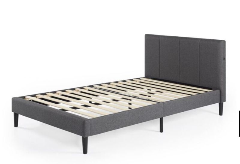 Photo 1 of ***STOCK PHOTO FOR REFERENCE ONLY/COLOR AND STYLE MAY VARY*** THE ART OF LIVING Platform Bed with Upholstered Headboard QUEEN
 
