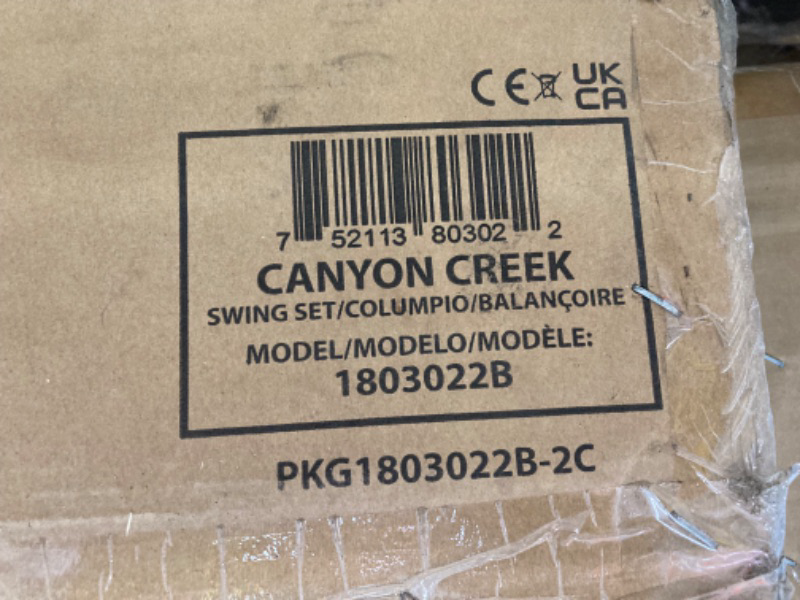 Photo 4 of ***PARTIAL SET//ONLY CONTAINS BOX 1/3 AND 3/3***
***PLEASE NOTE MISSING BOX 2/3***
Canyon Creek Par Backyard Discovery 15,25 Pi L. X 15,70 Pi L. X 10 Pi H. 1803022 
UPC 752113803022