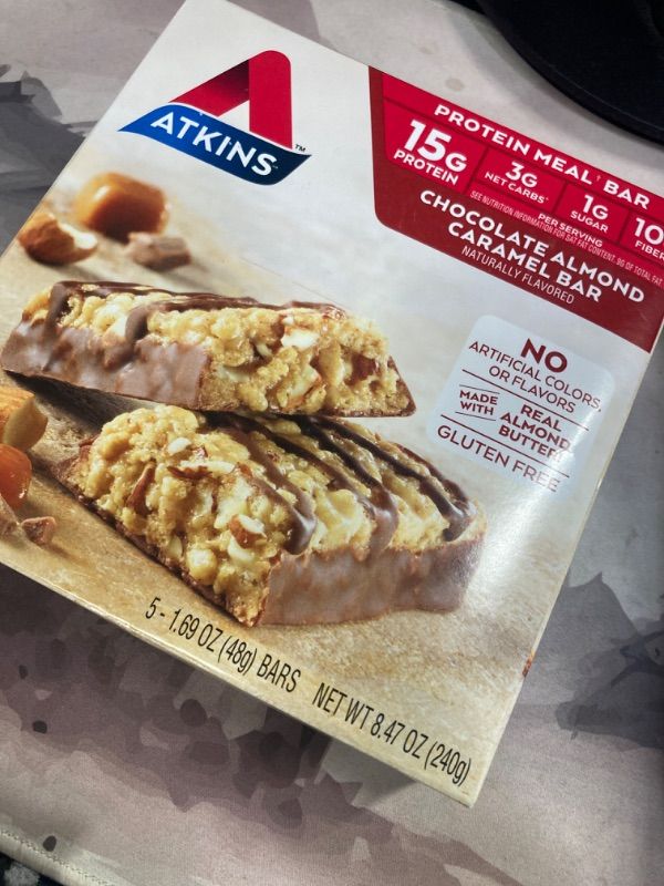 Photo 2 of Atkins Chocolate Almond Caramel Bar(( 11/22/24)))