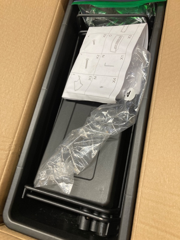 Photo 1 of Vertical Raised Garden Bed 3 Tier Elevated Garden Planters Stand Up Garden Planter Box with Drainage Holes for Outdoor Indoor Plants Herbs Flowers Vegetables Black