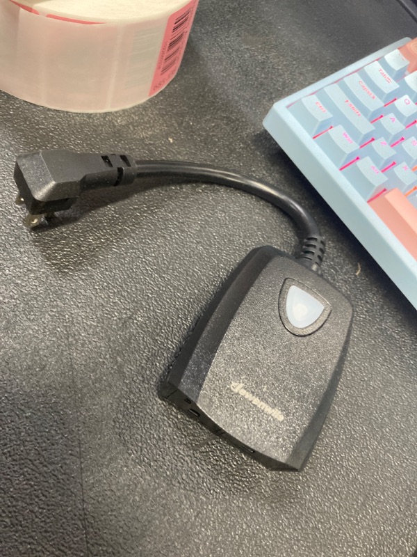 Photo 1 of DEWENWILS Outdoor Remote Control Outlet, Weatherproof Wireless Electrical Plug in Light Switches, 7" Extension Cord,15 AMP, 100 FT Range, ETL Listed, 1 Remote 3 Outlets for Lamp/Lights/Fans