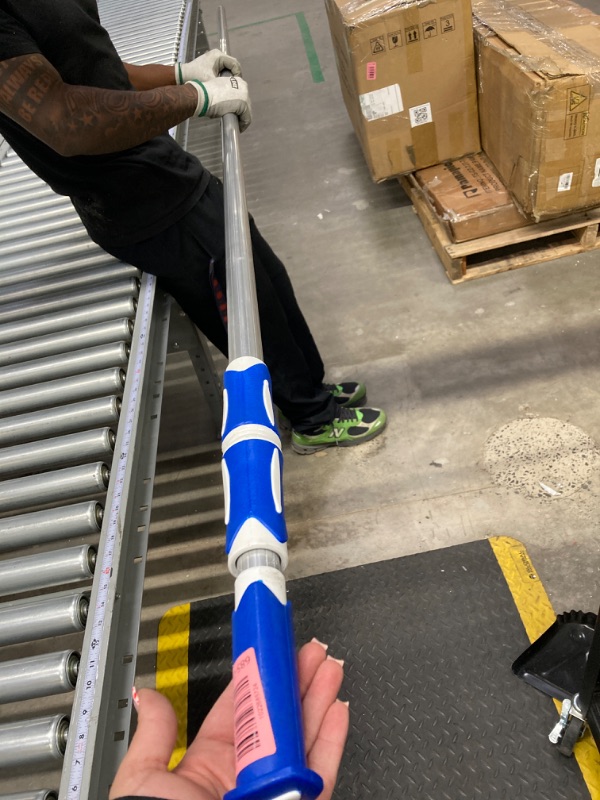 Photo 1 of Aquatix Pro Swimming Pool Pole, 16 Foot, Luxury Commercial Thickness, Strong Holding Power, 2 Section 8-16ft Aluminum Telescopic Pole, Best for Skimmer Net, Vacuum Head and Brush, Strong Grip & Lock
