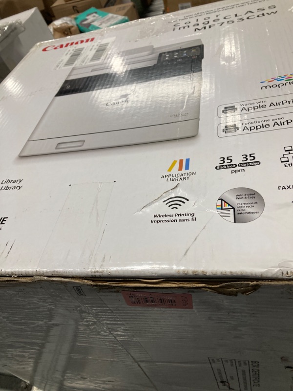 Photo 1 of Canon® imageCLASS® MF753Cdw Wireless Laser All-In-One Color Printer