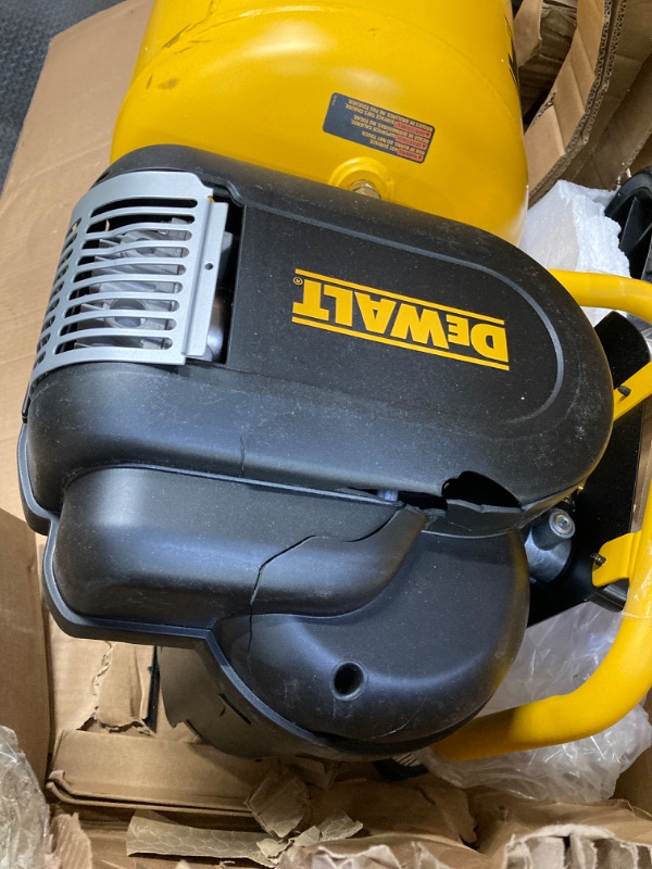 Photo 3 of --DAMAGE MAJOR--DEWALT 15 Gal. 200 PSI Portable Electric Air Compressor