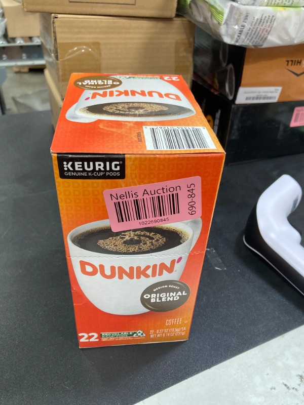 Photo 2 of Dunkin' Original Blend Medium Roast Coffee, 22 Keurig K-Cup Pods