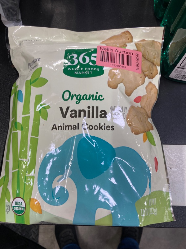 Photo 3 of 365 by Whole Foods Market, Organic Vanilla Animal Cookie, 11 Ounce 11 Ounce (Pack of 3)