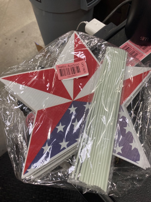 Photo 2 of 11 Pack 4th of July Yard Signs, Patriotic Star Yard Sign, 4th of July Yard Sign with Plastic Stakes, Independence Day Yard Sign Outdoor Decorations, Memorial Day Garden Yard Lawn Outdoor Decor