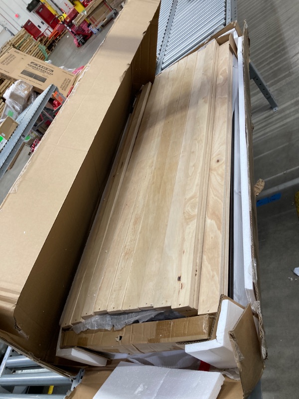 Photo 1 of Bunk Bed Full over full with Storage Staircase and 2 Drawers, Wooden Bunk Bed Frame with 4 Storage Shelves for Kids Boys Girls Teens (Espresso@028)
