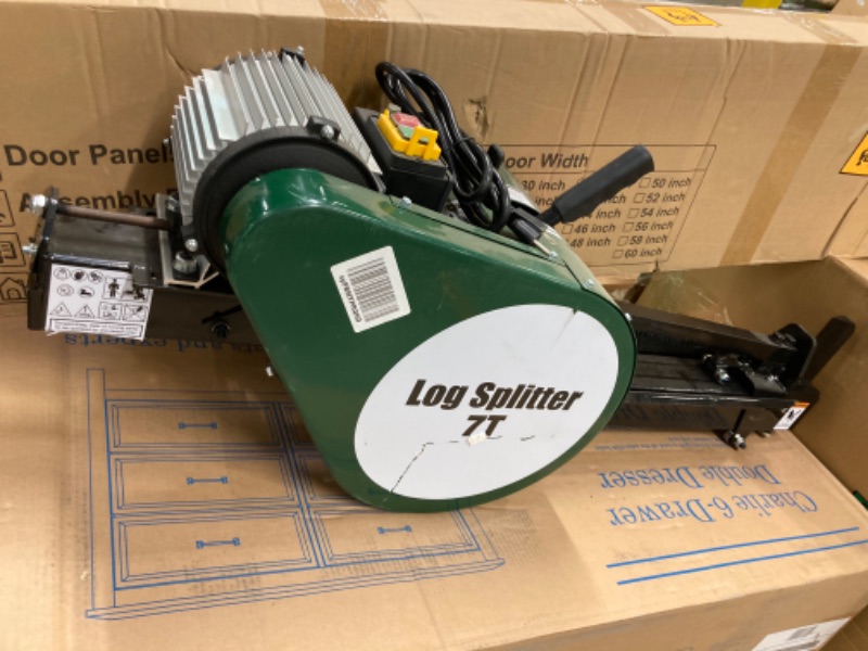 Photo 3 of ***(PARTS ONLY)***
CACHIL Log Splitter, Double Flywheel 7 Ton Electric Log Splitter, Power Log Splitter with Electric Portable Hotizontal 2HP 16A for Electric Firewood Splitting Machine https://a.co/d/3AnheHv