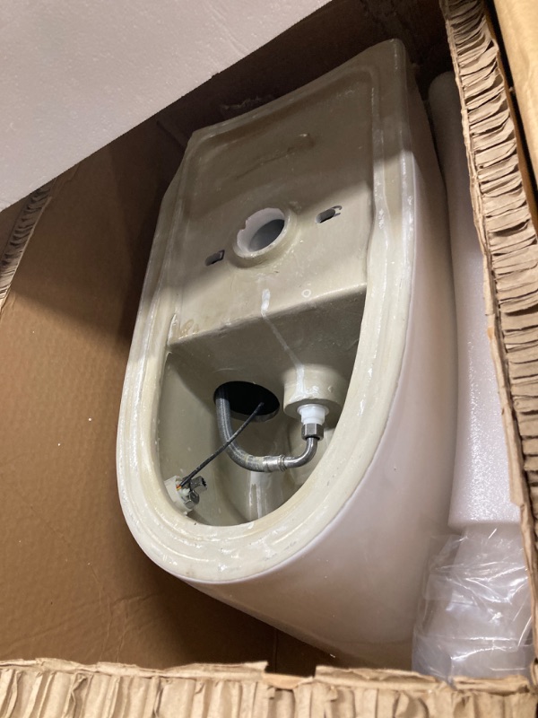 Photo 2 of ARRISEA Smart Bidet Toilet, Auto Flush Smart Toilet with Warm Water Washing, Heated Bidet Seat, Adjustable Dryer, Toilet with Bidet and LED Display