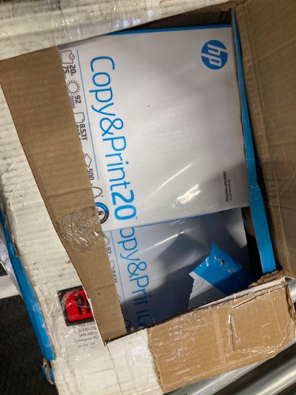 Photo 2 of *ONLY 5 PACKS* HP Printer Paper | 8.5 x 11 Paper | Copy &Print 20 lb | 10 Ream Case - 5,000 Sheets | 92 Bright | Made in USA - FSC Certified | 200060C 10 Pack | 5000 Sheets Standard Size (8.5x11)