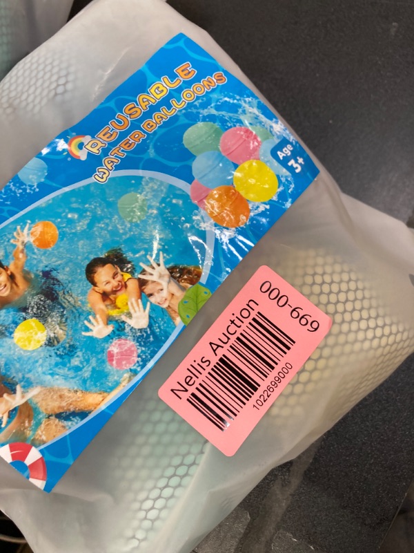 Photo 2 of ?20 Pack?Reusable Water Balloons for Kids — Deluxe Pack, Reuse over 2000+ Times, Fast Refillable Water Bombs Splash Balls with Mesh Bag, Summer Pool Beach Water Toys, Enjoy Your Water Balloon Battles