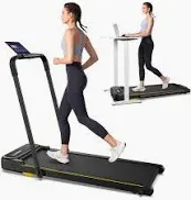 Photo 1 of Gbonklong 600W 2.25HP Desk Treadmill Walking Pad Running Machine Portable Treadmill, Installation-Free, Remote Control, and LED Display, Walking Jogging for Home https://a.co/d/cG3wuEg