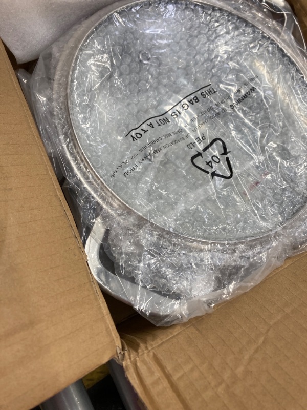 Photo 1 of DELARLO Tri-Ply Stainless Steel 6QT Pot with Lid, Induction Ready, 6 Quart Pot with Lid, Durable, Noodle Pot, 18/10 Deep Pot for Cooking, Suit for All Stove, Up to 600?(Lids 300?)