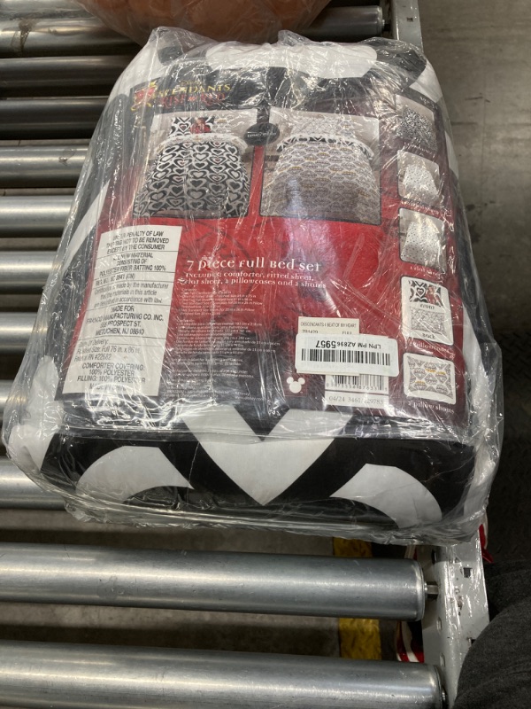 Photo 1 of Franco Collectibles Disney Descendants 4 Bedding 7 Piece Super Soft Comforter and Sheet Set with Sham, Full, (Officially Licensed Product)